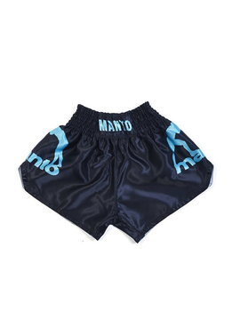 MANTO shorts MUAY THAI DUAL schwarz - blau