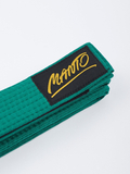 MANTO kids belt BJJ TAG green