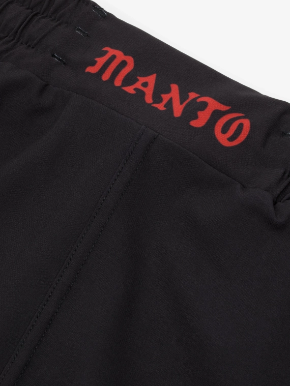 MANTO fight shorts TUFF LUV black