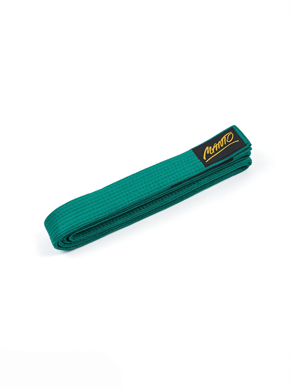 MANTO kids belt BJJ TAG green
