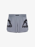 MANTO fight shorts LOGO DUAL grau