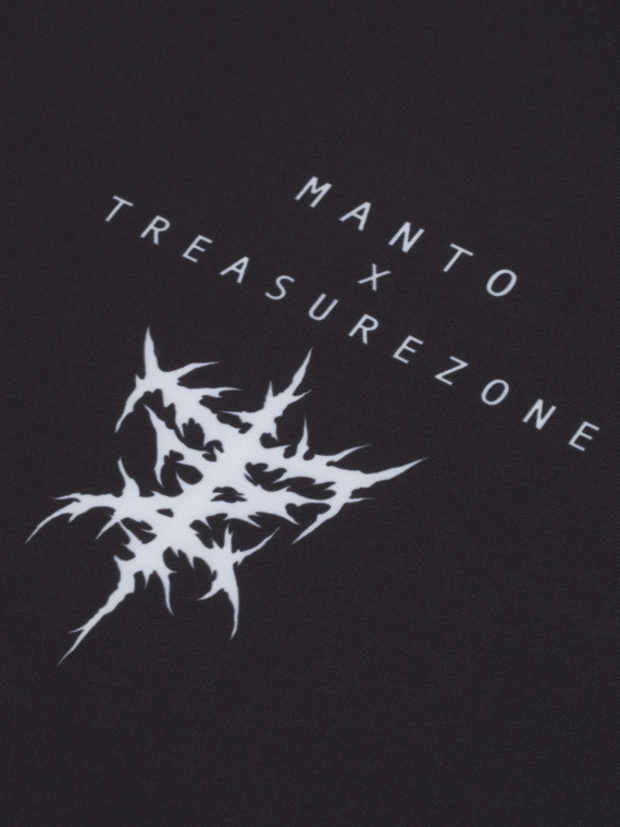 MANTO rashguard TREASURE ZONE schwarz