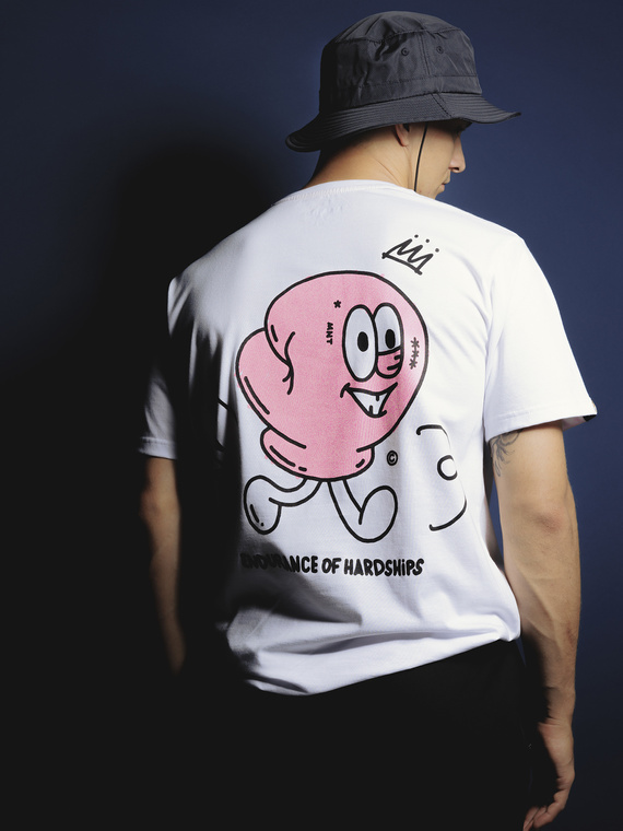 MANTO t-shirt  MASCOT white