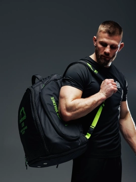 MANTO XL convertible backpack SOCIETY black