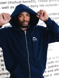 MANTO hoodie FIGHT COMPANY marineblau