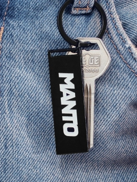 MANTO keychain LOGOTYPE