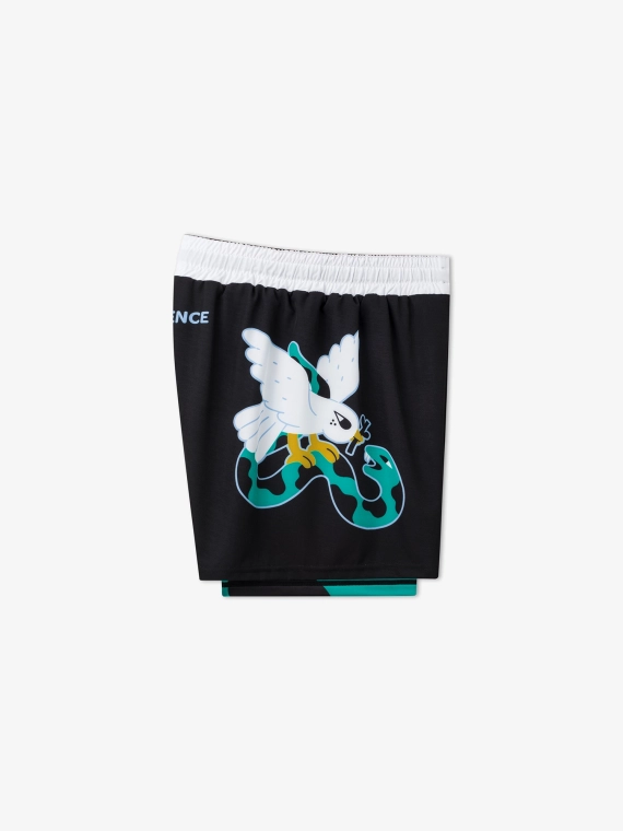 MANTO fight shorts DOVE