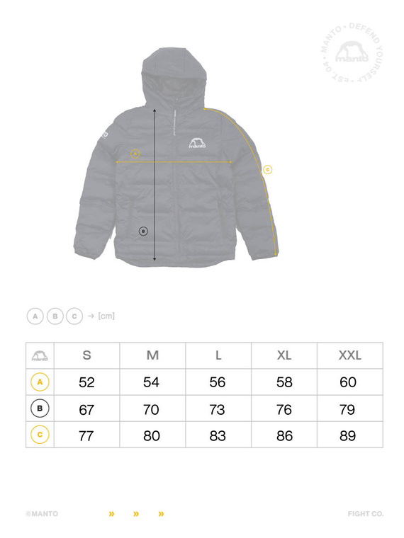 MANTO winter jacket DEFEND