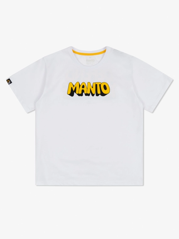MANTO t-shirt THICKO OVERSIZE white