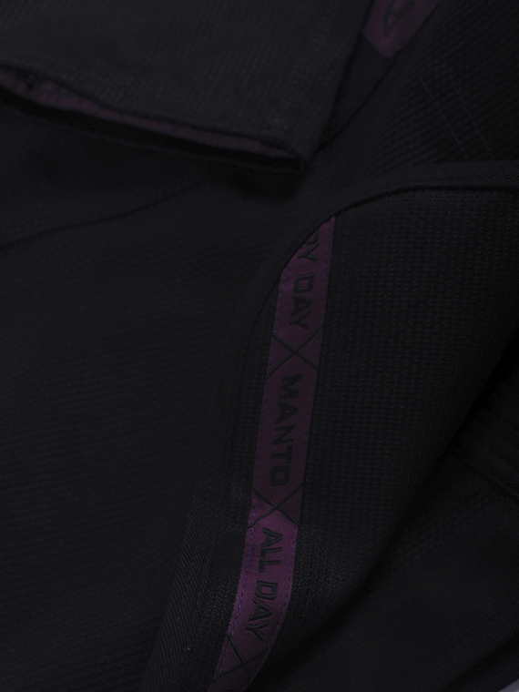 MANTO "X5" BJJ GI schwarz - lila
