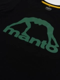 MANTO t-shirt VIBE 25 schwarz-grun