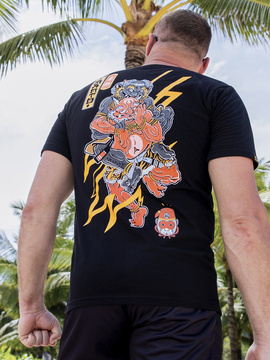 MANTO x Yauhen Abu t-shirt ONI schwarz