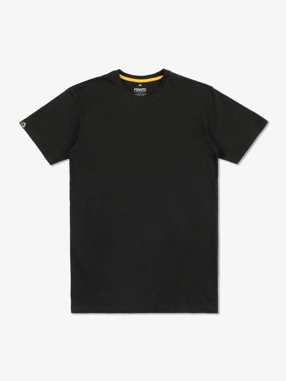 MANTO t-shirt SUPPLY onyx black 