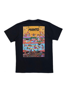 MANTO t-shirt  GYM 2.0 black