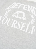 MANTO t-shirt DEFEND 25 heather gray