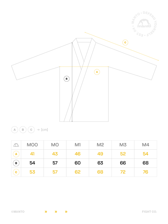 MANTO "TIGER'S TAIL" Jugend BJJ Gi