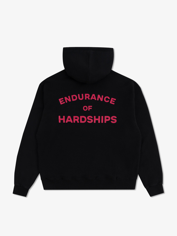 MANTO hoodie ENDURANCE schwarz