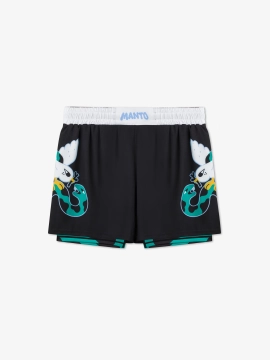 MANTO fight shorts DOVE