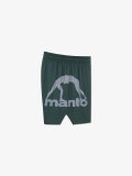 MANTO fight shorts LOGO DUAL grün