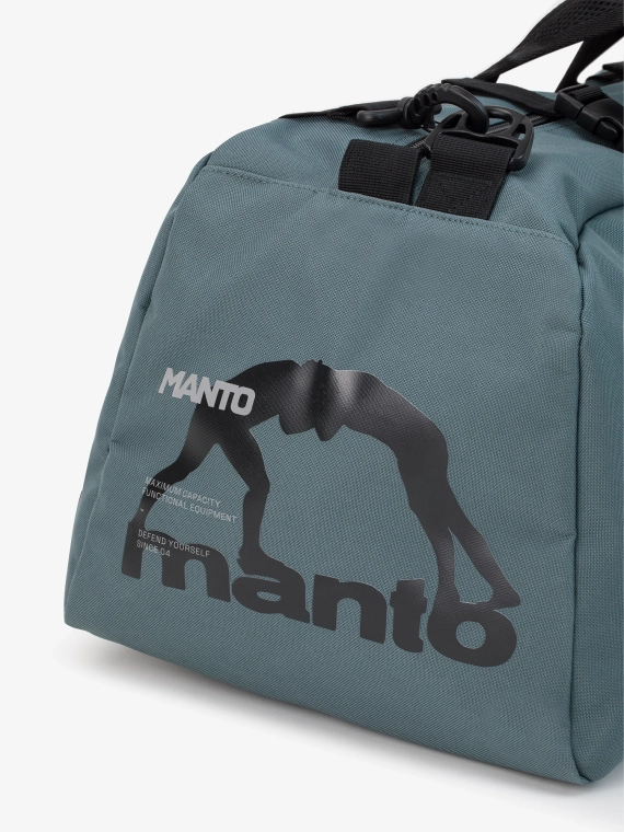 MANTO sports bag / backpack LOGOTYPE gray