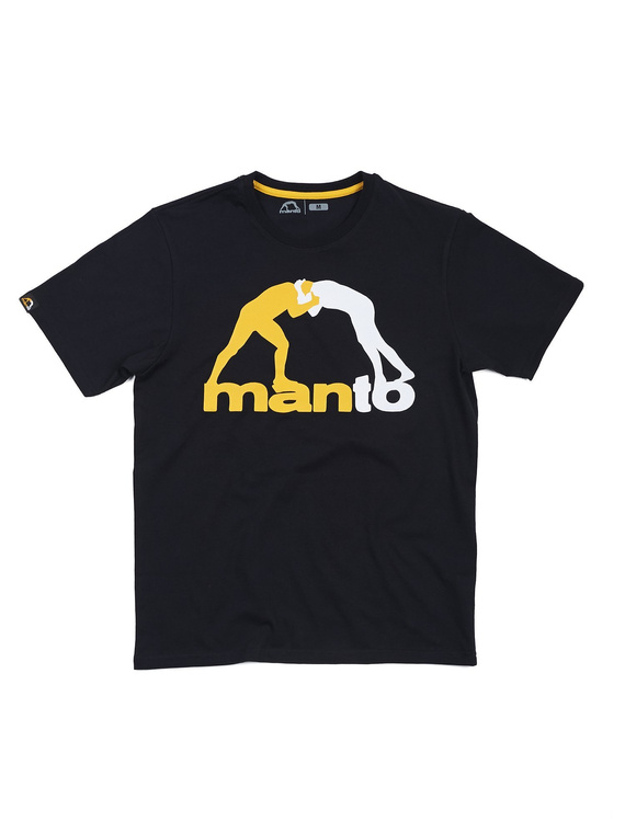 MANTO t-shirt CLASSIC  schwarz