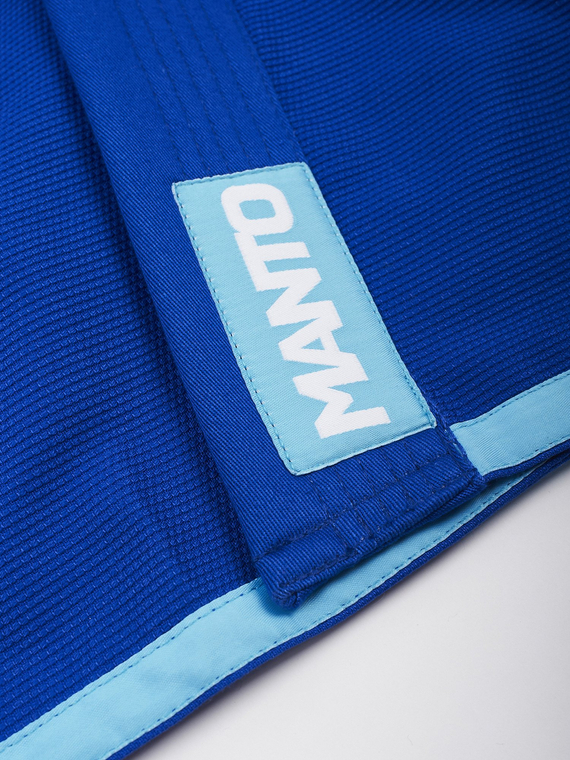 MANTO "Junior 2.0" BJJ Gi blau