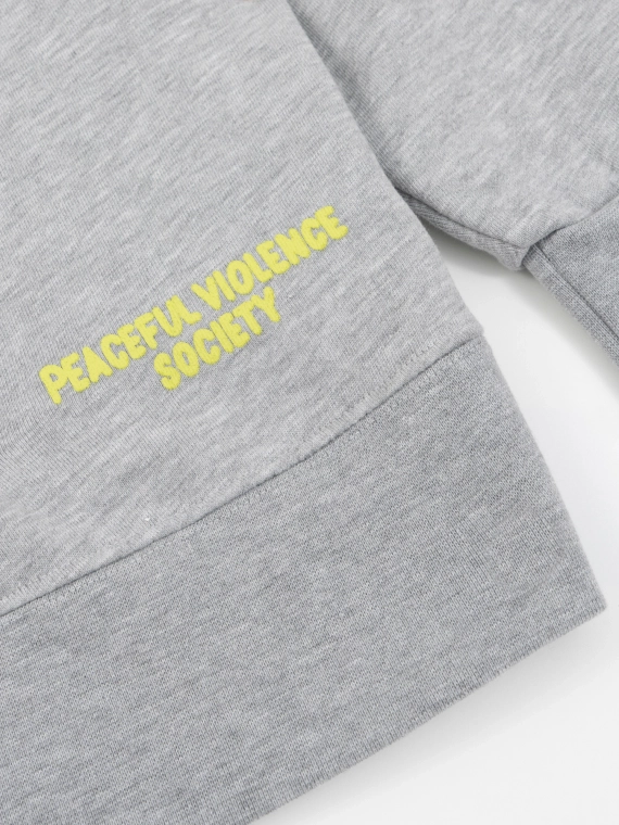 MANTO crewneck SOCIETY heather gray