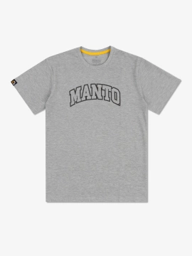 MANTO t-shirt VARSITY heather gray