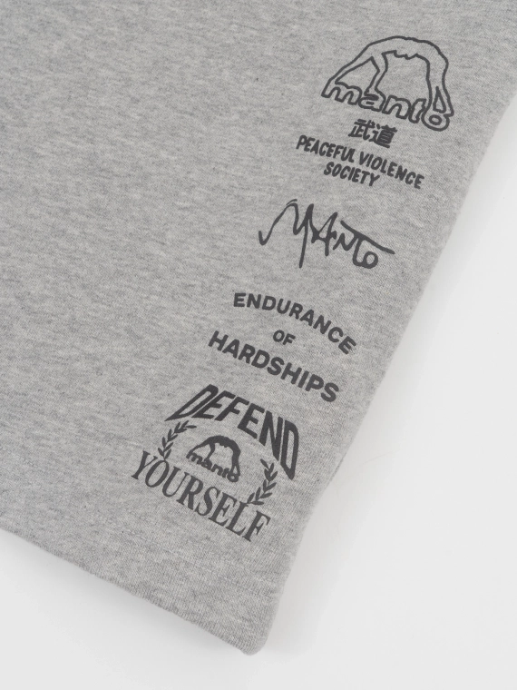 MANTO shorts MULTI heather gray