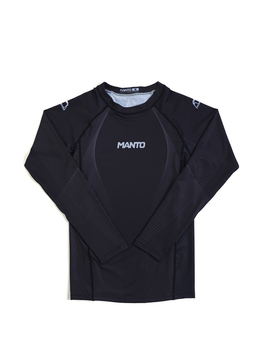 MANTO long sleeve rashguard FLOW black