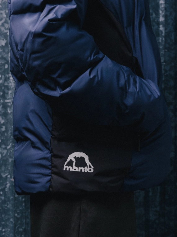 MANTO jacket DEFEND navy blue
