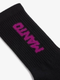MANTO Socken LOGOTYPE 25 schwarz