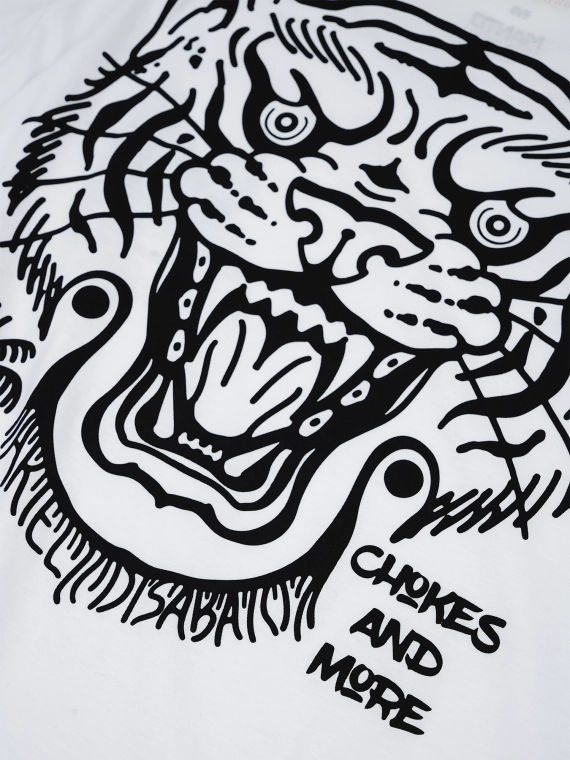 MANTO t-shirt JJ NEVER DIES weiss