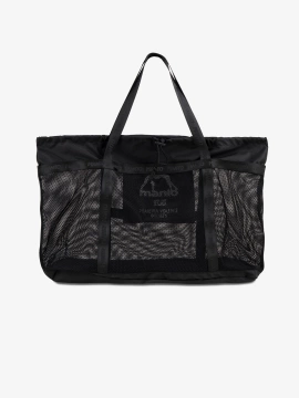 MANTO mesh bag SOCIETY schwarz