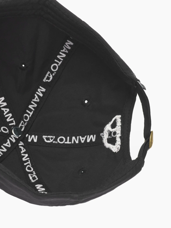 MANTO cap SOCIETY black