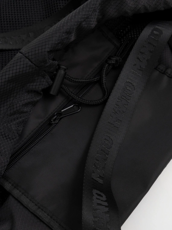 MANTO  mesh bag SOCIETY schwarz