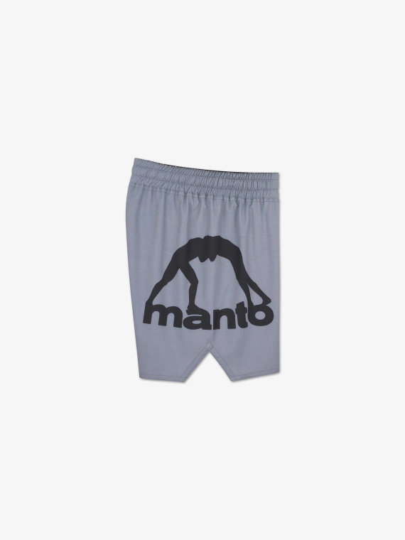 MANTO fight shorts LOGO DUAL grau