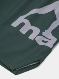 MANTO fight shorts LOGO DUAL green