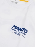 MANTO t-shirt KICKER white