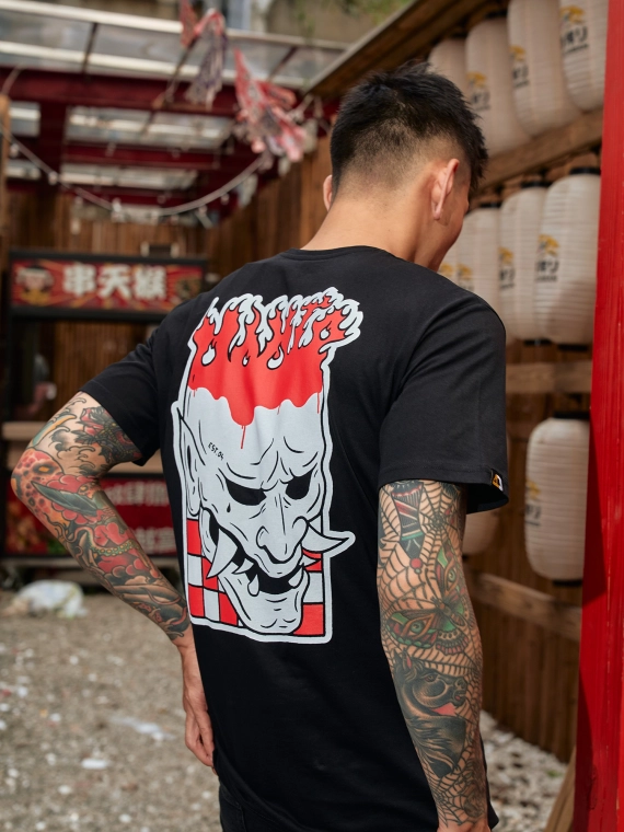 MANTO t-shirt BLAZE black