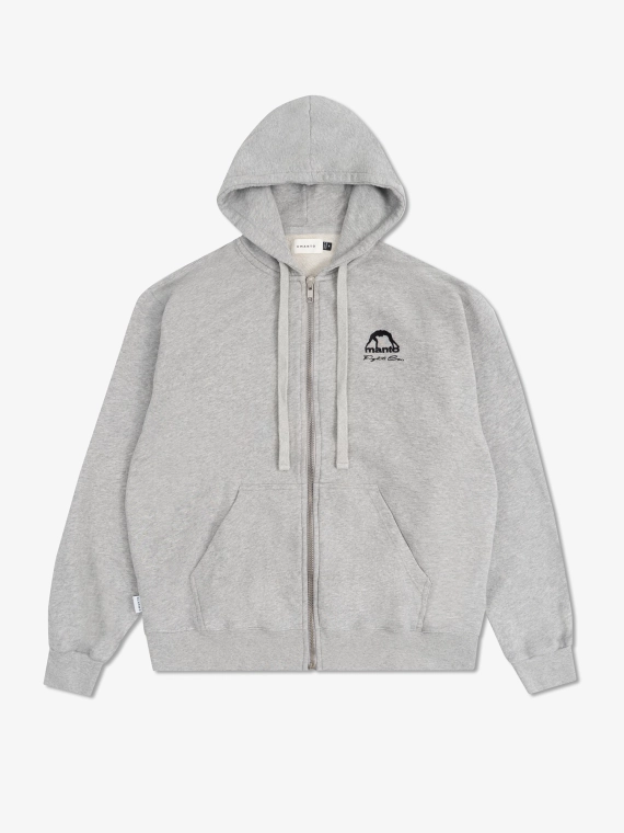MANTO hoodie FIGHT COMPANY heather gray
