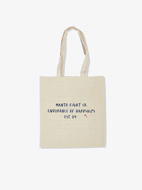 MANTO  tote bag ENDURANCE