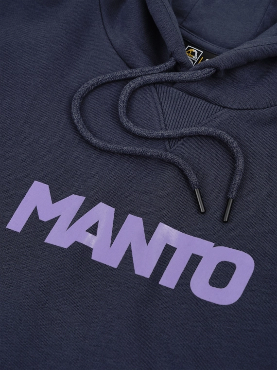MANTO hoodie PARIS 4 marine blau