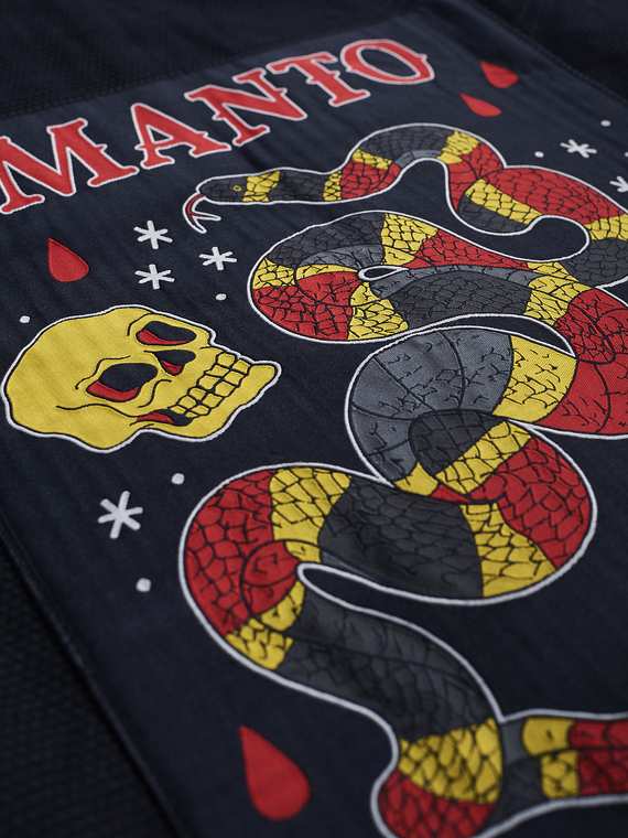 MANTO "CORAL" BJJ GI schwarz
