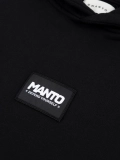 MANTO hoodie LABEL 25 OVERSIZE schwarz