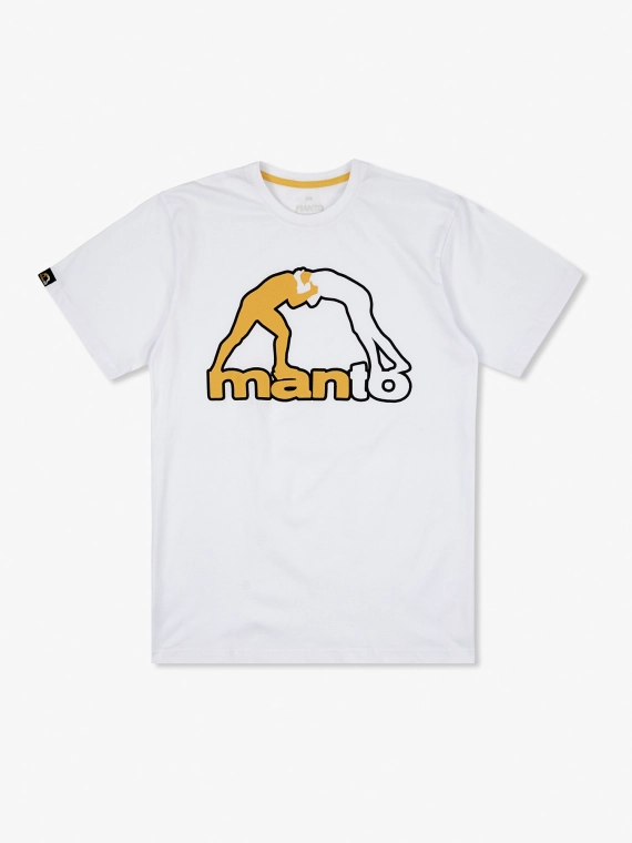 MANTO t-shirt LOGO weiss