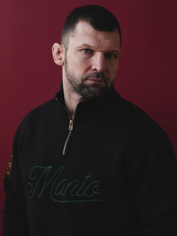 MANTO sweatshirt ONE schwarz