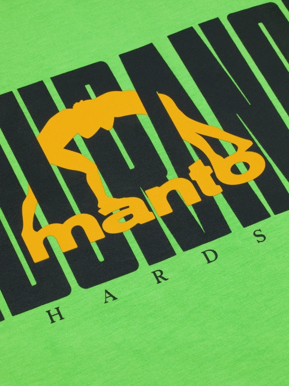 MANTO t-shirt INK neongrun