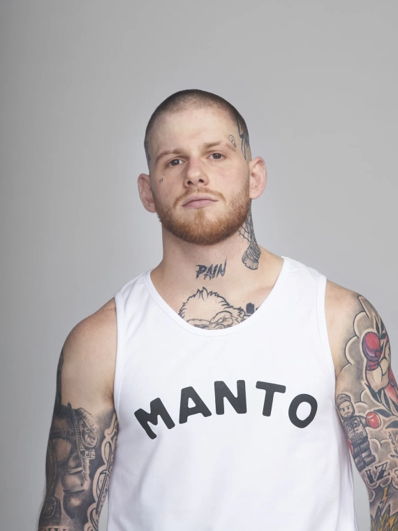 MANTO Muskelshirt ENDURANCE weiss