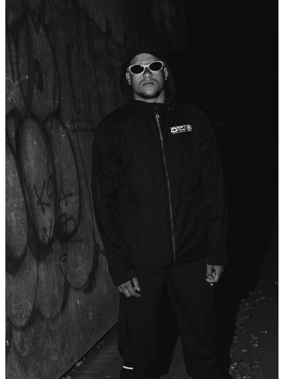 MANTO jacket CLAIM schwarz